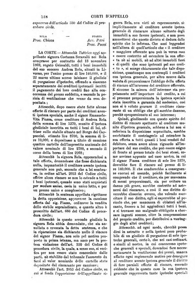 Annali della giurisprudenza italiana raccolta generale delle decisioni delle Corti di cassazione e d'appello in materia civile, criminale, commerciale, di diritto pubblico e amministrativo, e di procedura civile e penale