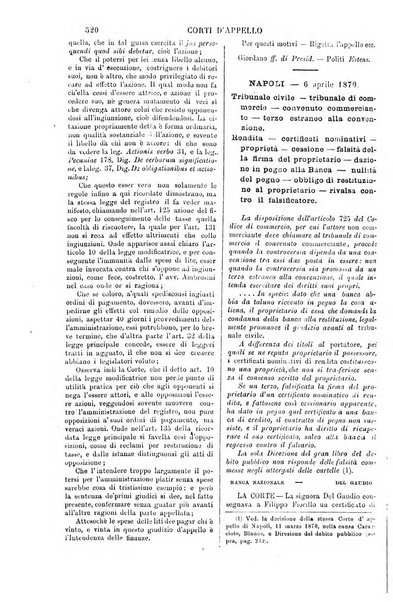 Annali della giurisprudenza italiana raccolta generale delle decisioni delle Corti di cassazione e d'appello in materia civile, criminale, commerciale, di diritto pubblico e amministrativo, e di procedura civile e penale