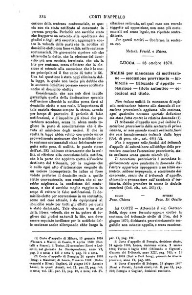 Annali della giurisprudenza italiana raccolta generale delle decisioni delle Corti di cassazione e d'appello in materia civile, criminale, commerciale, di diritto pubblico e amministrativo, e di procedura civile e penale