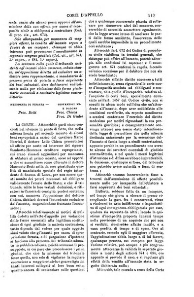 Annali della giurisprudenza italiana raccolta generale delle decisioni delle Corti di cassazione e d'appello in materia civile, criminale, commerciale, di diritto pubblico e amministrativo, e di procedura civile e penale