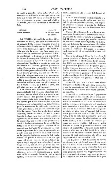 Annali della giurisprudenza italiana raccolta generale delle decisioni delle Corti di cassazione e d'appello in materia civile, criminale, commerciale, di diritto pubblico e amministrativo, e di procedura civile e penale