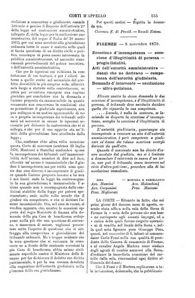 Annali della giurisprudenza italiana raccolta generale delle decisioni delle Corti di cassazione e d'appello in materia civile, criminale, commerciale, di diritto pubblico e amministrativo, e di procedura civile e penale