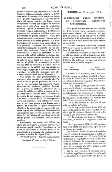 Annali della giurisprudenza italiana raccolta generale delle decisioni delle Corti di cassazione e d'appello in materia civile, criminale, commerciale, di diritto pubblico e amministrativo, e di procedura civile e penale