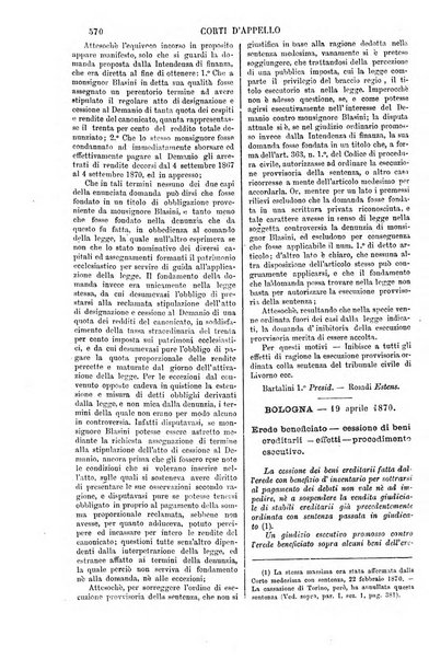 Annali della giurisprudenza italiana raccolta generale delle decisioni delle Corti di cassazione e d'appello in materia civile, criminale, commerciale, di diritto pubblico e amministrativo, e di procedura civile e penale