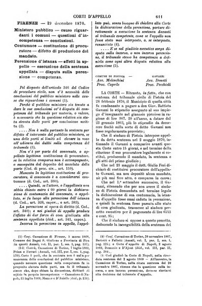 Annali della giurisprudenza italiana raccolta generale delle decisioni delle Corti di cassazione e d'appello in materia civile, criminale, commerciale, di diritto pubblico e amministrativo, e di procedura civile e penale