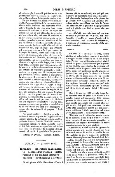 Annali della giurisprudenza italiana raccolta generale delle decisioni delle Corti di cassazione e d'appello in materia civile, criminale, commerciale, di diritto pubblico e amministrativo, e di procedura civile e penale