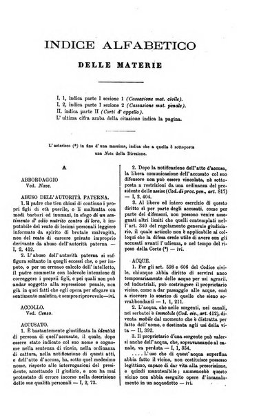 Annali della giurisprudenza italiana raccolta generale delle decisioni delle Corti di cassazione e d'appello in materia civile, criminale, commerciale, di diritto pubblico e amministrativo, e di procedura civile e penale