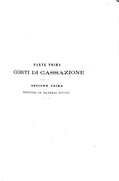 Annali della giurisprudenza italiana raccolta generale delle decisioni delle Corti di cassazione e d'appello in materia civile, criminale, commerciale, di diritto pubblico e amministrativo, e di procedura civile e penale