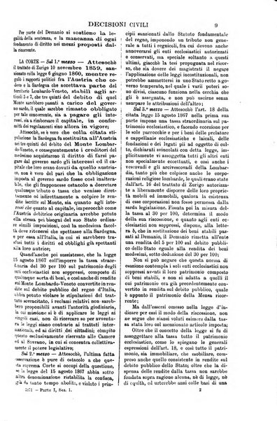 Annali della giurisprudenza italiana raccolta generale delle decisioni delle Corti di cassazione e d'appello in materia civile, criminale, commerciale, di diritto pubblico e amministrativo, e di procedura civile e penale