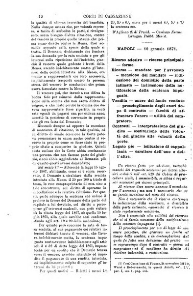 Annali della giurisprudenza italiana raccolta generale delle decisioni delle Corti di cassazione e d'appello in materia civile, criminale, commerciale, di diritto pubblico e amministrativo, e di procedura civile e penale