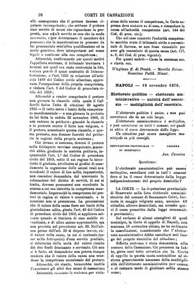 Annali della giurisprudenza italiana raccolta generale delle decisioni delle Corti di cassazione e d'appello in materia civile, criminale, commerciale, di diritto pubblico e amministrativo, e di procedura civile e penale