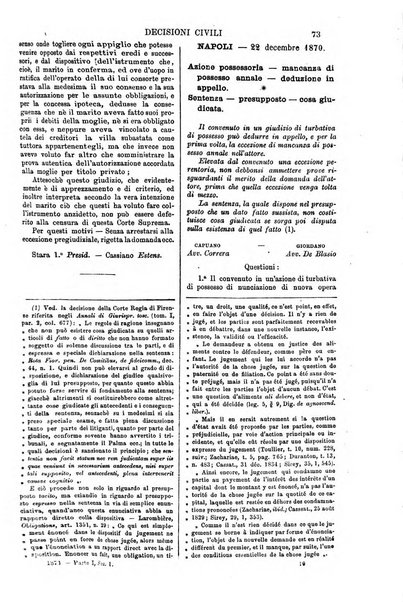 Annali della giurisprudenza italiana raccolta generale delle decisioni delle Corti di cassazione e d'appello in materia civile, criminale, commerciale, di diritto pubblico e amministrativo, e di procedura civile e penale