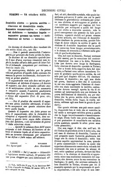 Annali della giurisprudenza italiana raccolta generale delle decisioni delle Corti di cassazione e d'appello in materia civile, criminale, commerciale, di diritto pubblico e amministrativo, e di procedura civile e penale