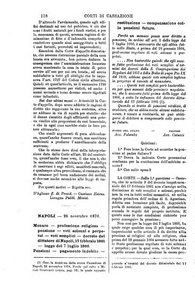 Annali della giurisprudenza italiana raccolta generale delle decisioni delle Corti di cassazione e d'appello in materia civile, criminale, commerciale, di diritto pubblico e amministrativo, e di procedura civile e penale