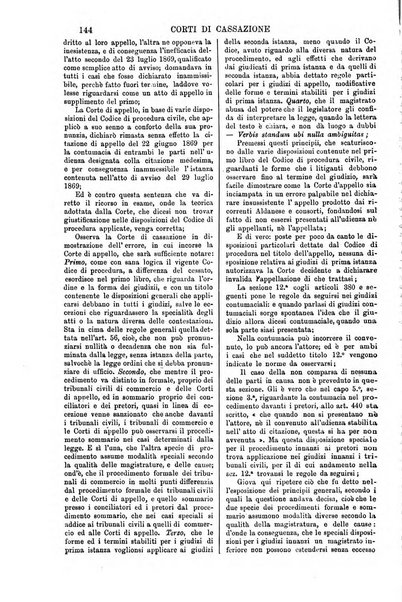 Annali della giurisprudenza italiana raccolta generale delle decisioni delle Corti di cassazione e d'appello in materia civile, criminale, commerciale, di diritto pubblico e amministrativo, e di procedura civile e penale