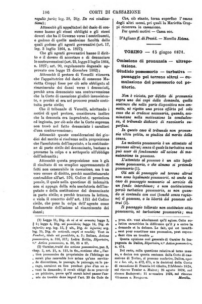 Annali della giurisprudenza italiana raccolta generale delle decisioni delle Corti di cassazione e d'appello in materia civile, criminale, commerciale, di diritto pubblico e amministrativo, e di procedura civile e penale