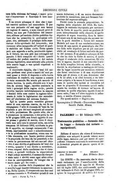 Annali della giurisprudenza italiana raccolta generale delle decisioni delle Corti di cassazione e d'appello in materia civile, criminale, commerciale, di diritto pubblico e amministrativo, e di procedura civile e penale