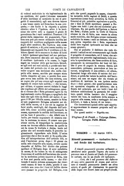 Annali della giurisprudenza italiana raccolta generale delle decisioni delle Corti di cassazione e d'appello in materia civile, criminale, commerciale, di diritto pubblico e amministrativo, e di procedura civile e penale