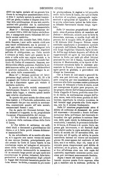 Annali della giurisprudenza italiana raccolta generale delle decisioni delle Corti di cassazione e d'appello in materia civile, criminale, commerciale, di diritto pubblico e amministrativo, e di procedura civile e penale