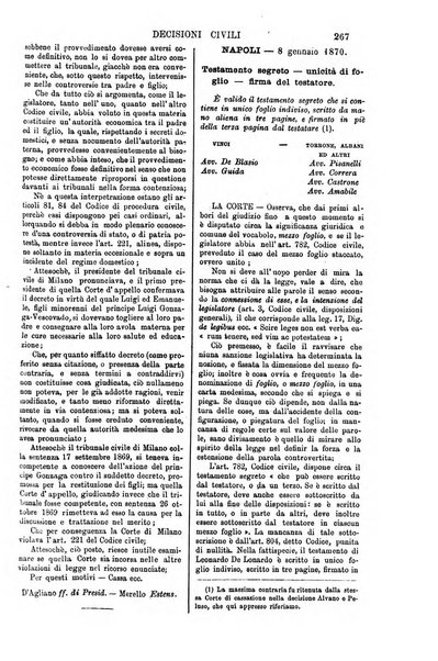 Annali della giurisprudenza italiana raccolta generale delle decisioni delle Corti di cassazione e d'appello in materia civile, criminale, commerciale, di diritto pubblico e amministrativo, e di procedura civile e penale