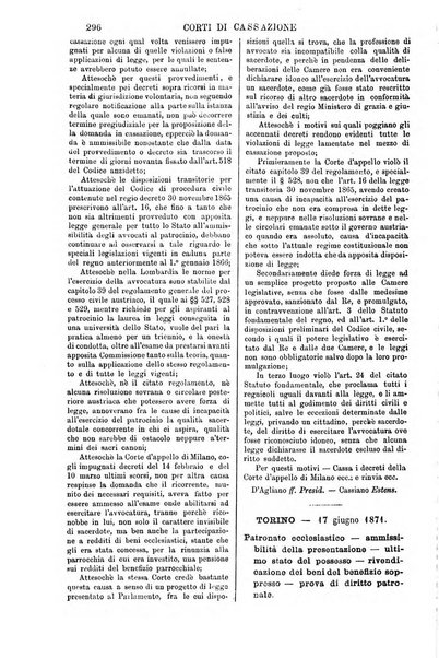 Annali della giurisprudenza italiana raccolta generale delle decisioni delle Corti di cassazione e d'appello in materia civile, criminale, commerciale, di diritto pubblico e amministrativo, e di procedura civile e penale