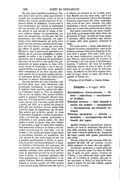 Annali della giurisprudenza italiana raccolta generale delle decisioni delle Corti di cassazione e d'appello in materia civile, criminale, commerciale, di diritto pubblico e amministrativo, e di procedura civile e penale