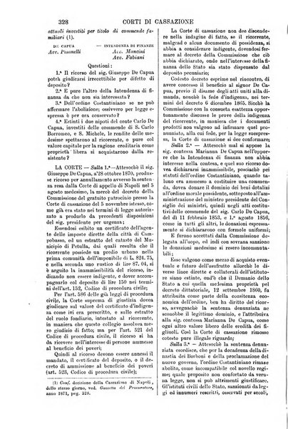 Annali della giurisprudenza italiana raccolta generale delle decisioni delle Corti di cassazione e d'appello in materia civile, criminale, commerciale, di diritto pubblico e amministrativo, e di procedura civile e penale