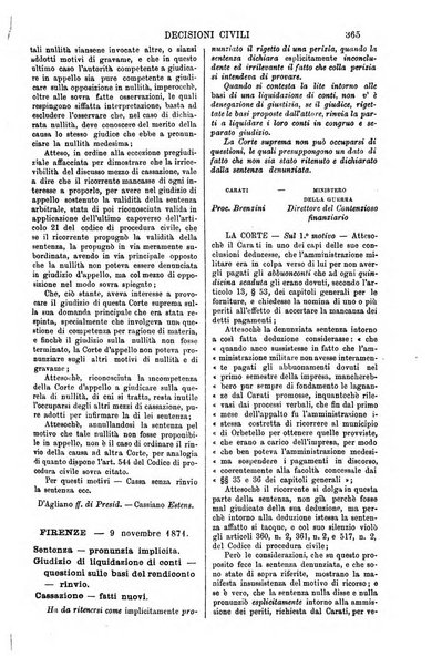 Annali della giurisprudenza italiana raccolta generale delle decisioni delle Corti di cassazione e d'appello in materia civile, criminale, commerciale, di diritto pubblico e amministrativo, e di procedura civile e penale