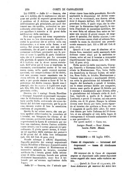 Annali della giurisprudenza italiana raccolta generale delle decisioni delle Corti di cassazione e d'appello in materia civile, criminale, commerciale, di diritto pubblico e amministrativo, e di procedura civile e penale