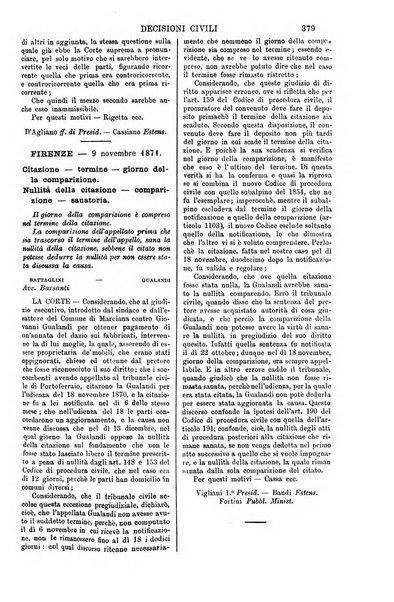 Annali della giurisprudenza italiana raccolta generale delle decisioni delle Corti di cassazione e d'appello in materia civile, criminale, commerciale, di diritto pubblico e amministrativo, e di procedura civile e penale