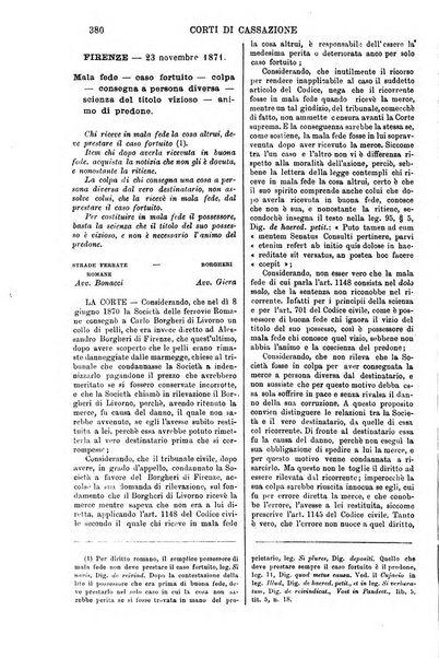 Annali della giurisprudenza italiana raccolta generale delle decisioni delle Corti di cassazione e d'appello in materia civile, criminale, commerciale, di diritto pubblico e amministrativo, e di procedura civile e penale