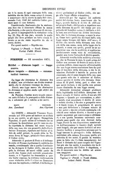 Annali della giurisprudenza italiana raccolta generale delle decisioni delle Corti di cassazione e d'appello in materia civile, criminale, commerciale, di diritto pubblico e amministrativo, e di procedura civile e penale