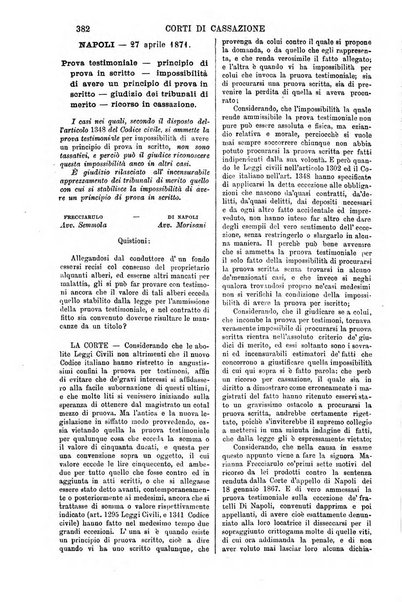 Annali della giurisprudenza italiana raccolta generale delle decisioni delle Corti di cassazione e d'appello in materia civile, criminale, commerciale, di diritto pubblico e amministrativo, e di procedura civile e penale