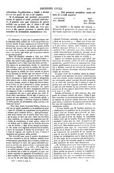 Annali della giurisprudenza italiana raccolta generale delle decisioni delle Corti di cassazione e d'appello in materia civile, criminale, commerciale, di diritto pubblico e amministrativo, e di procedura civile e penale