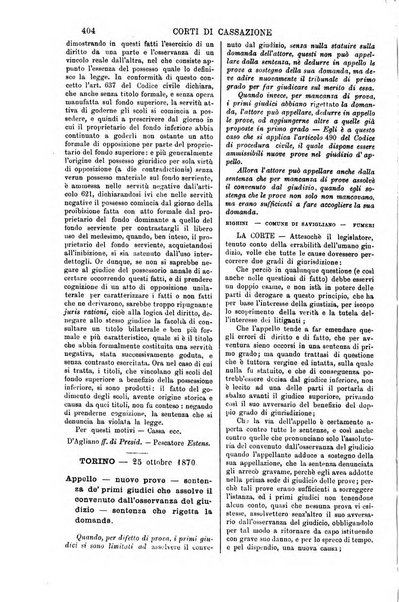 Annali della giurisprudenza italiana raccolta generale delle decisioni delle Corti di cassazione e d'appello in materia civile, criminale, commerciale, di diritto pubblico e amministrativo, e di procedura civile e penale