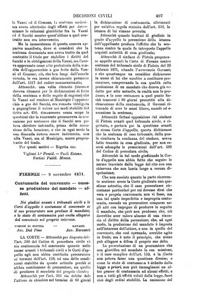 Annali della giurisprudenza italiana raccolta generale delle decisioni delle Corti di cassazione e d'appello in materia civile, criminale, commerciale, di diritto pubblico e amministrativo, e di procedura civile e penale