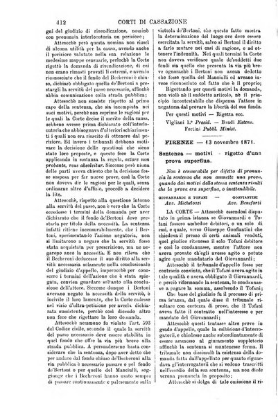 Annali della giurisprudenza italiana raccolta generale delle decisioni delle Corti di cassazione e d'appello in materia civile, criminale, commerciale, di diritto pubblico e amministrativo, e di procedura civile e penale