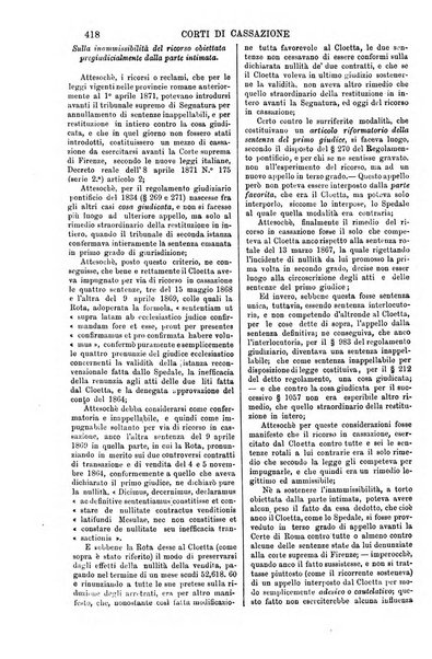 Annali della giurisprudenza italiana raccolta generale delle decisioni delle Corti di cassazione e d'appello in materia civile, criminale, commerciale, di diritto pubblico e amministrativo, e di procedura civile e penale