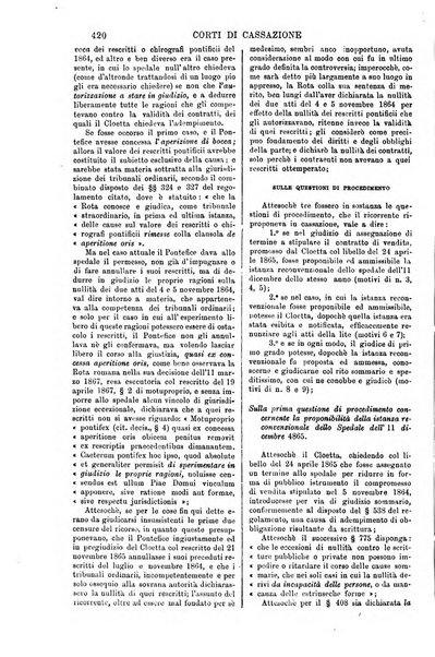 Annali della giurisprudenza italiana raccolta generale delle decisioni delle Corti di cassazione e d'appello in materia civile, criminale, commerciale, di diritto pubblico e amministrativo, e di procedura civile e penale