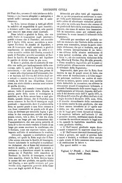 Annali della giurisprudenza italiana raccolta generale delle decisioni delle Corti di cassazione e d'appello in materia civile, criminale, commerciale, di diritto pubblico e amministrativo, e di procedura civile e penale