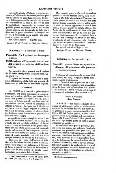 Annali della giurisprudenza italiana raccolta generale delle decisioni delle Corti di cassazione e d'appello in materia civile, criminale, commerciale, di diritto pubblico e amministrativo, e di procedura civile e penale