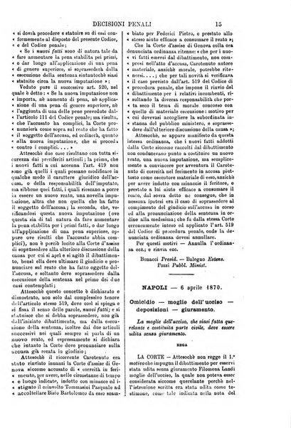 Annali della giurisprudenza italiana raccolta generale delle decisioni delle Corti di cassazione e d'appello in materia civile, criminale, commerciale, di diritto pubblico e amministrativo, e di procedura civile e penale