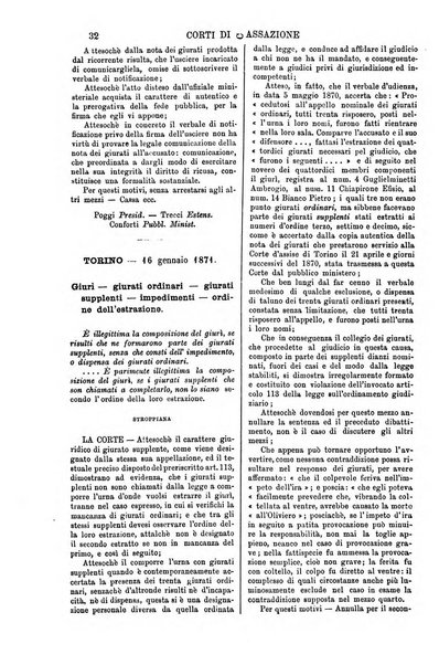 Annali della giurisprudenza italiana raccolta generale delle decisioni delle Corti di cassazione e d'appello in materia civile, criminale, commerciale, di diritto pubblico e amministrativo, e di procedura civile e penale