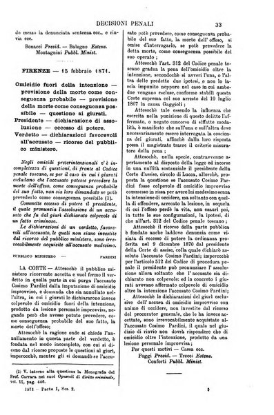 Annali della giurisprudenza italiana raccolta generale delle decisioni delle Corti di cassazione e d'appello in materia civile, criminale, commerciale, di diritto pubblico e amministrativo, e di procedura civile e penale