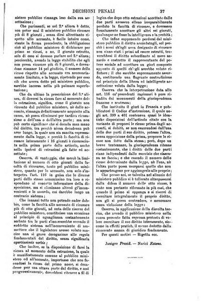 Annali della giurisprudenza italiana raccolta generale delle decisioni delle Corti di cassazione e d'appello in materia civile, criminale, commerciale, di diritto pubblico e amministrativo, e di procedura civile e penale