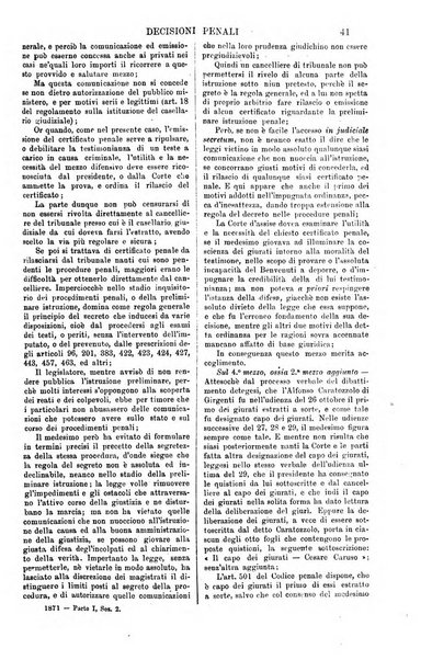 Annali della giurisprudenza italiana raccolta generale delle decisioni delle Corti di cassazione e d'appello in materia civile, criminale, commerciale, di diritto pubblico e amministrativo, e di procedura civile e penale