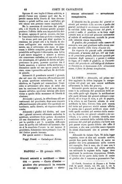 Annali della giurisprudenza italiana raccolta generale delle decisioni delle Corti di cassazione e d'appello in materia civile, criminale, commerciale, di diritto pubblico e amministrativo, e di procedura civile e penale