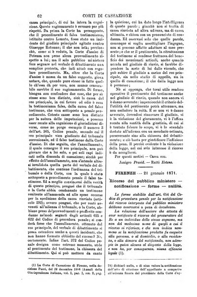 Annali della giurisprudenza italiana raccolta generale delle decisioni delle Corti di cassazione e d'appello in materia civile, criminale, commerciale, di diritto pubblico e amministrativo, e di procedura civile e penale