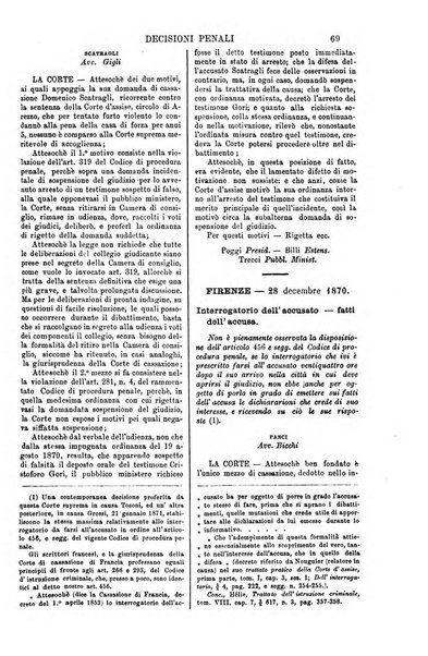 Annali della giurisprudenza italiana raccolta generale delle decisioni delle Corti di cassazione e d'appello in materia civile, criminale, commerciale, di diritto pubblico e amministrativo, e di procedura civile e penale