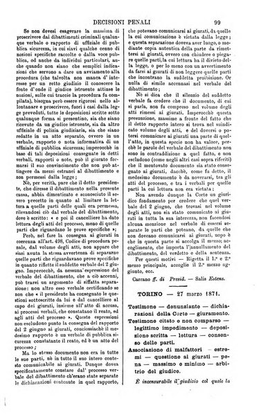 Annali della giurisprudenza italiana raccolta generale delle decisioni delle Corti di cassazione e d'appello in materia civile, criminale, commerciale, di diritto pubblico e amministrativo, e di procedura civile e penale